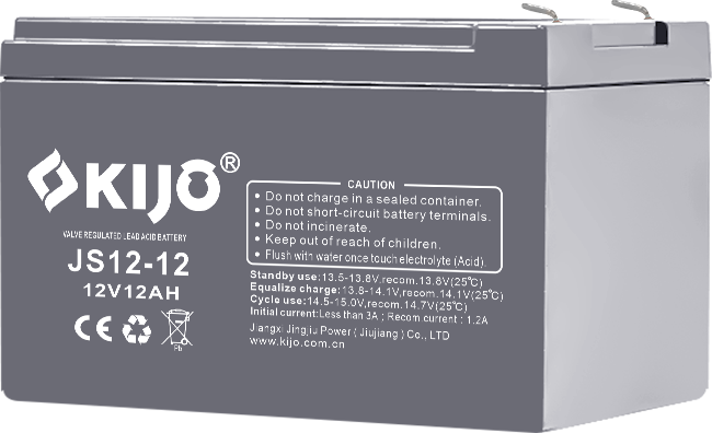 Акумуляторна батарея KIJO JS12-12, 12V, 12Ah